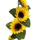 Guirlande de tournesols artificiels Naki Plantes, vases Fleurs artificielles