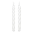 Lot de 2 bougies b&acirc;tons LED Twist Aloe Bougies, senteurs Bougies LED