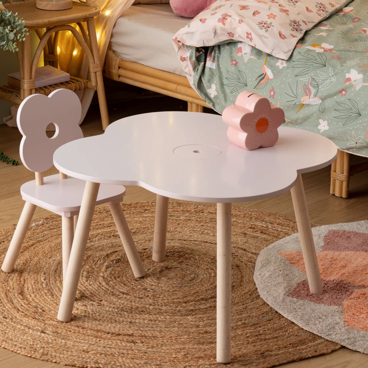 Tirelire fleur Anae Objets d&eacute;co Objets &agrave; poser