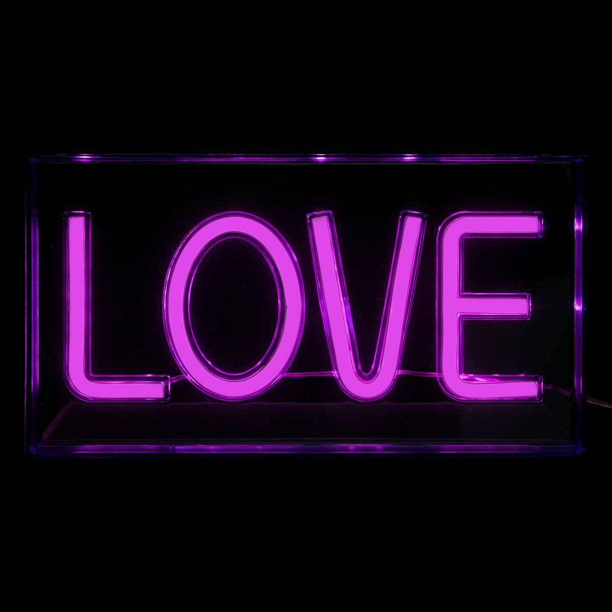 Néon à poser LED Love Objets déco Guirlandes, boîtes lumineuses