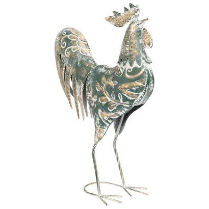Statuette d'exterieur coq conor objets d&eacute;co statuettes, figurines