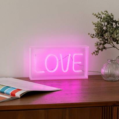 N&eacute;on &agrave; poser led love objets d&eacute;co guirlandes, bo&icirc;tes lumineuses