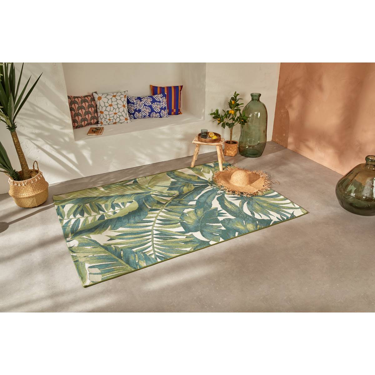 Tapis d'extérieur KEPA Motif tropical Tapis Tapis d'extérieur