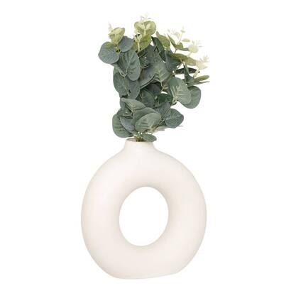 Composition Eucalyptus avec vase Suza Plantes, vases Plantes artificielles