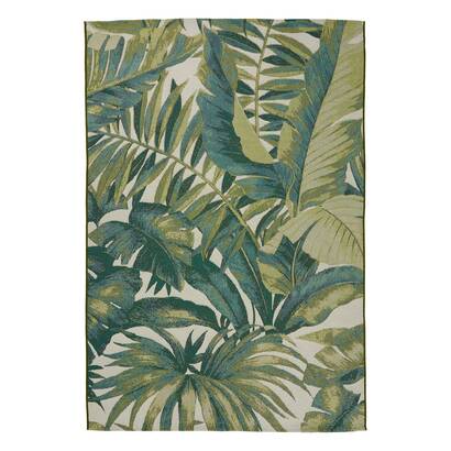 Tapis d'ext&eacute;rieur kepa motif tropical tapis tapis d'ext&eacute;rieur