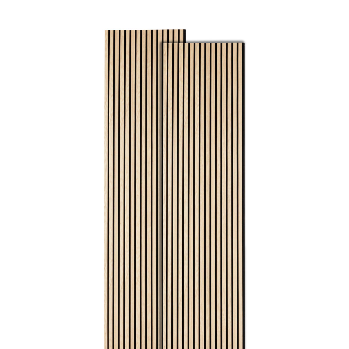 Lot de 2 panneaux d&eacute;coratifs tasseaux bois Colva Produits Panneaux muraux