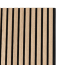 Lot de 2 panneaux d&eacute;coratifs tasseaux bois Colva Produits Panneaux muraux