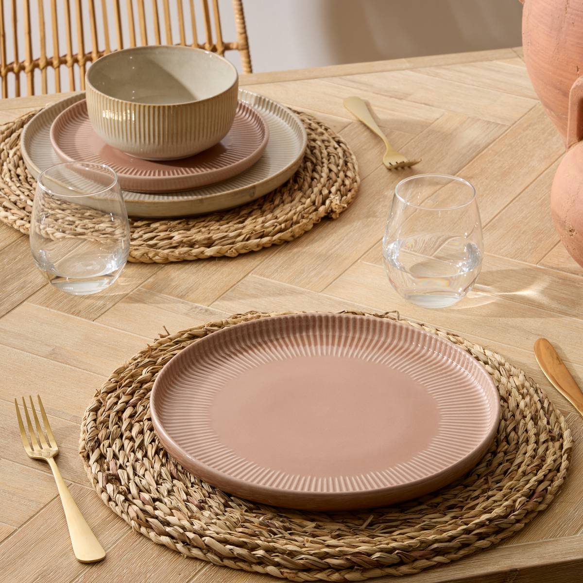 Lot de 6 assiettes plates Chloe Vaisselle Assiettes plates