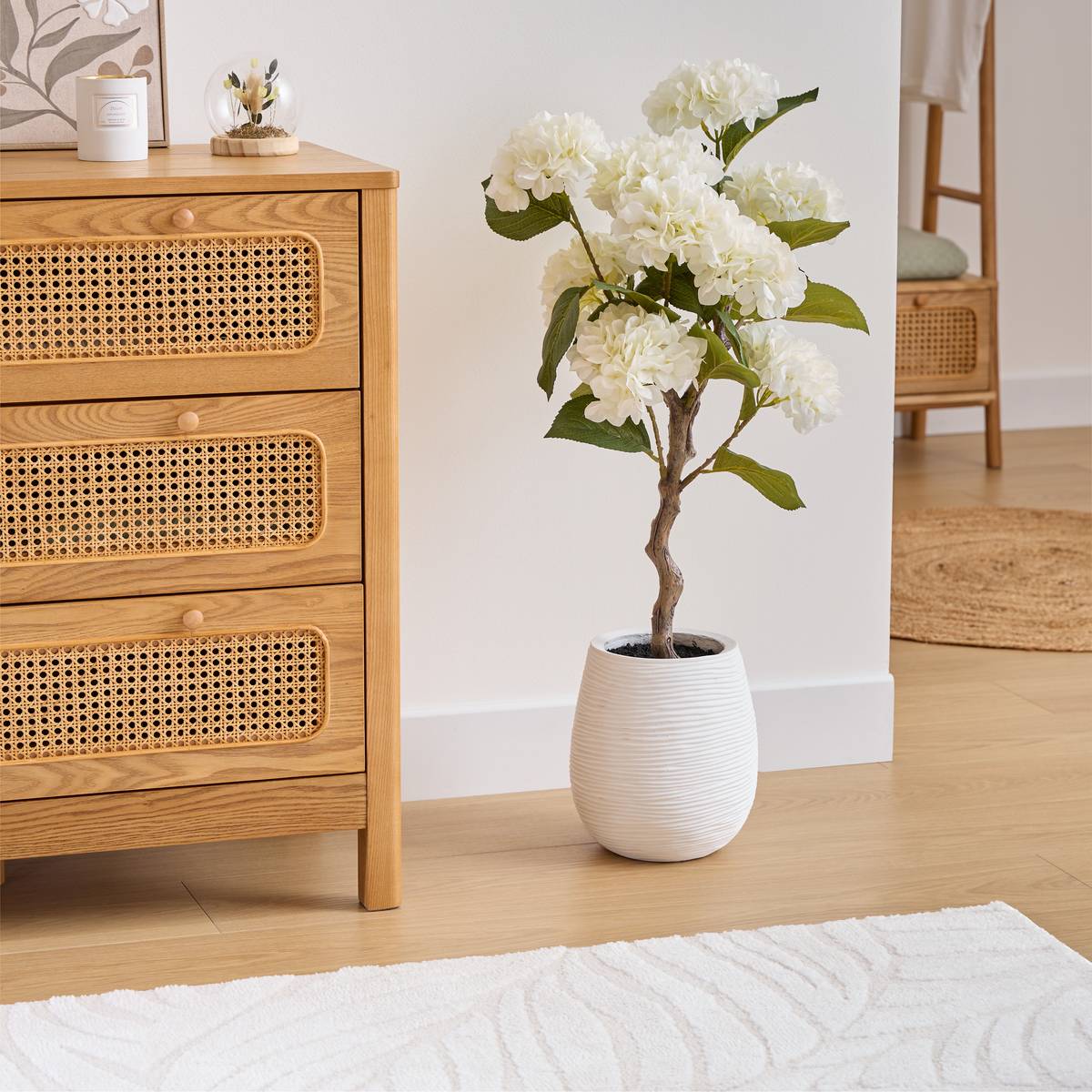 Fleurs articielles en pot Mika Plantes, vases Fleurs artificielles
