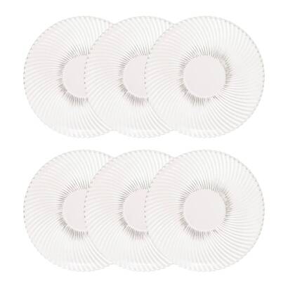 Lot de 6 assiettes plates odyssee vaisselle assiettes plates