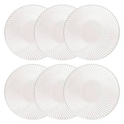 Lot de 6 assiettes &agrave; dessert Odyssee Vaisselle Assiettes &agrave; dessert