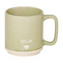 Lot de 4 mugs Relax Vaisselle Tasses, mugs