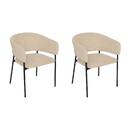 Lot de 2 fauteuils Solea Salle &agrave; manger Chaises, fauteuils de table
