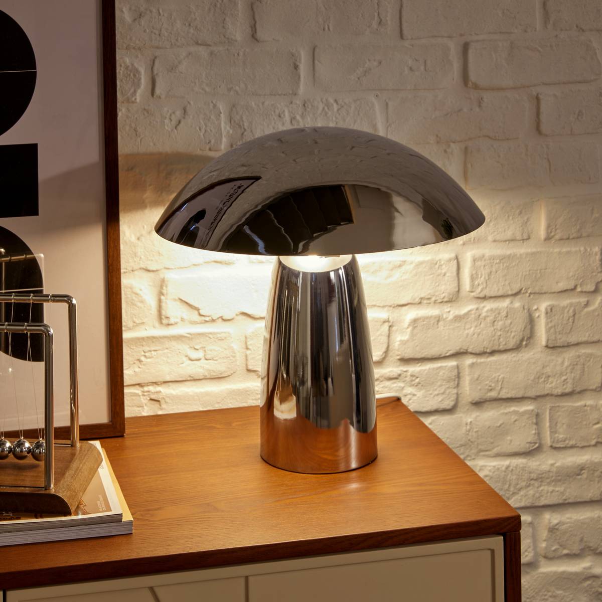 Lampe champignon Secteur Omia Lampes à poser Lampes de table