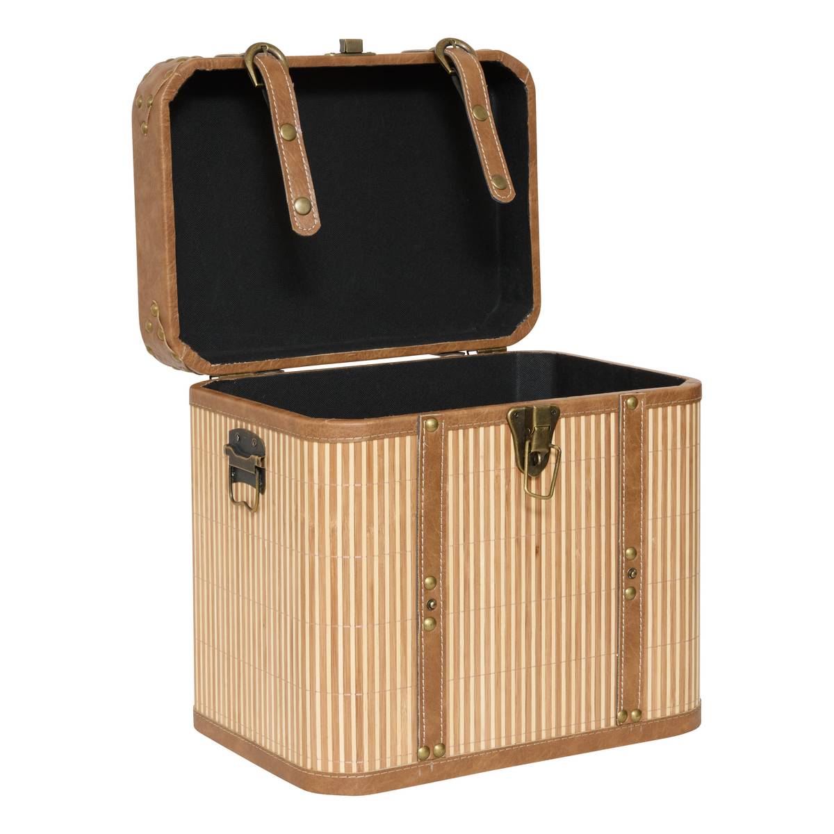 Lot de 3 malles Sylia Rangements déco Malles