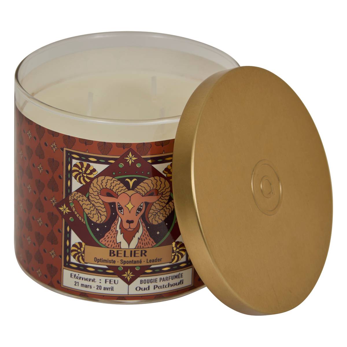 Bougie parfum&eacute;e Astro Bougies, senteurs Bougies parfum&eacute;es