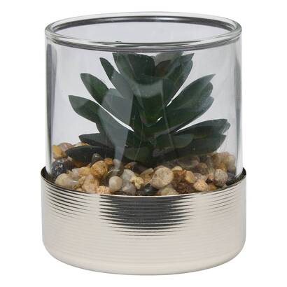 Terrarium sky plantes, vases plantes artificielles