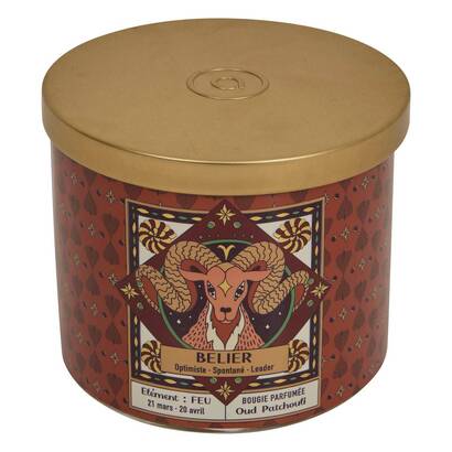 Bougie parfum&eacute;e Astro Bougies, senteurs Bougies parfum&eacute;es