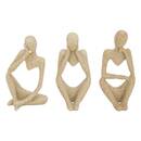 Lot de 3 statues Aby Objets déco Statuettes, figurines