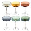 Lot de 6 coupes &agrave; champagne  Lucia Verres, carafes Fl&ucirc;tes