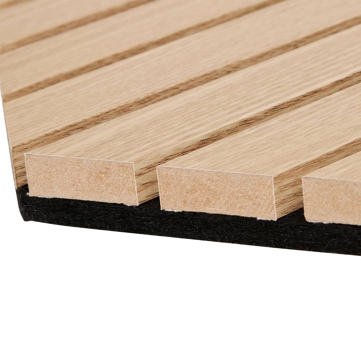 Lot de 3 panneaux décoratifs tasseaux bois Colva Produits Panneaux muraux