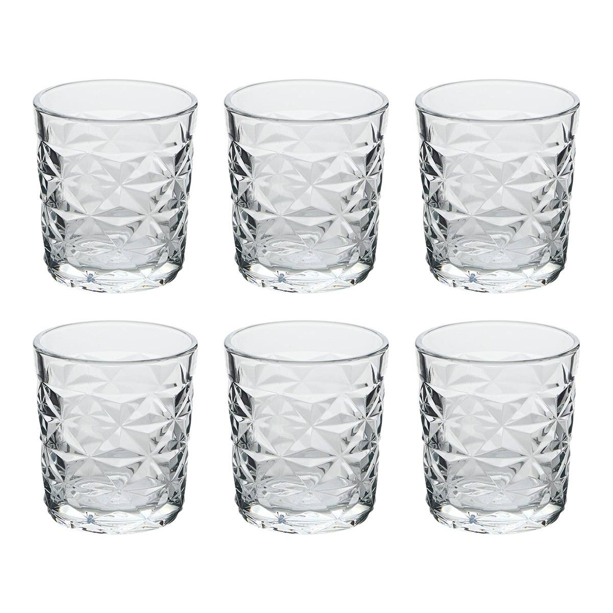 Lot de 6 gobelets bas Juli'Eau Verres, carafes Verres à eau