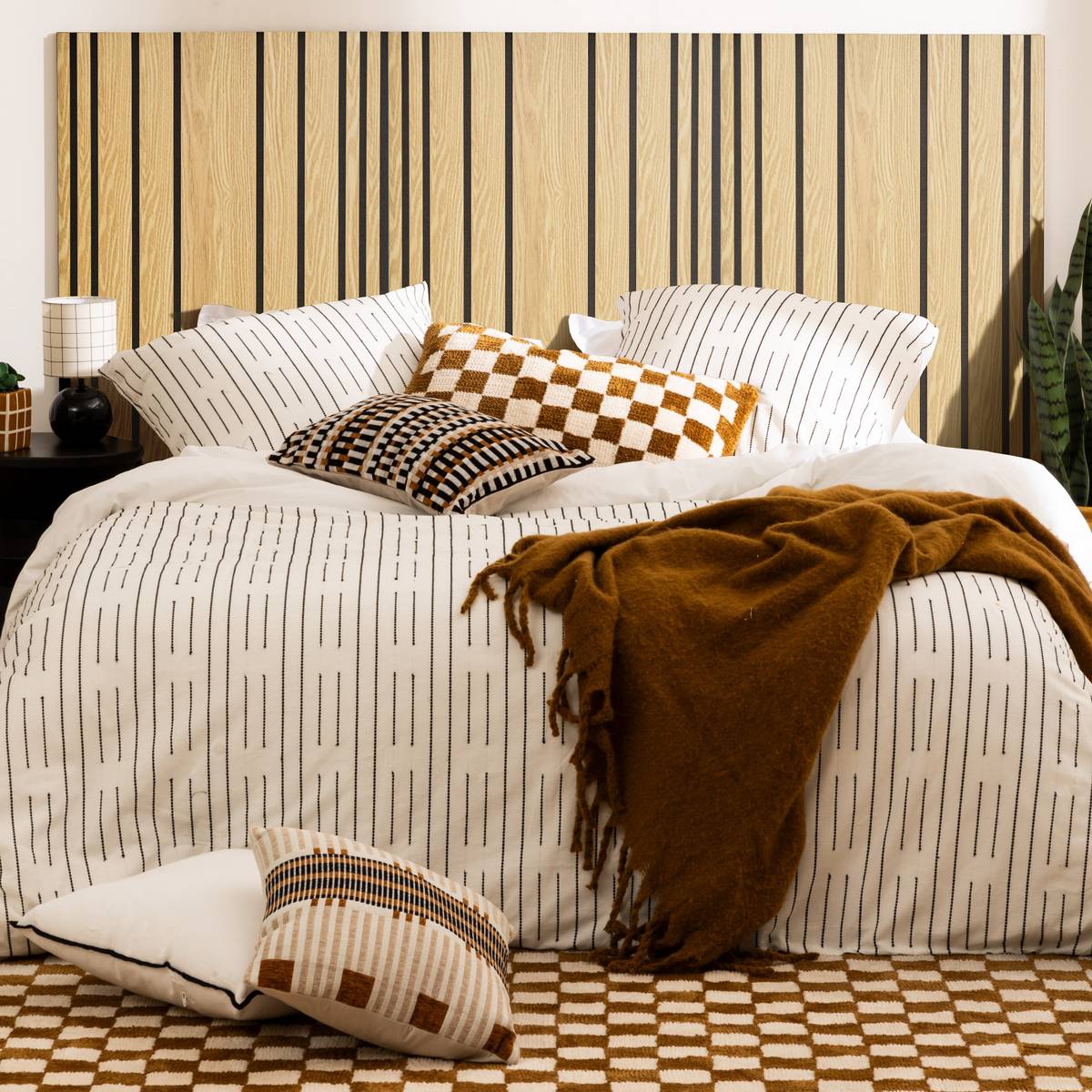Panneau d&eacute;coratif tasseaux bois Colva Produits Panneaux muraux