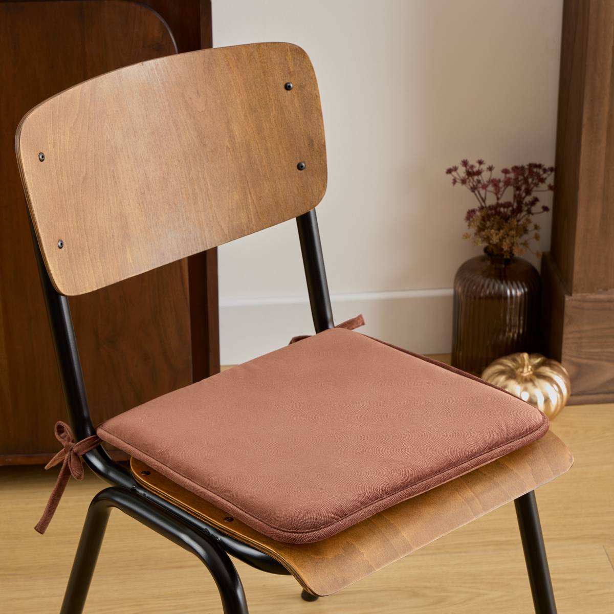 Galette de chaise Lilou Coussins, plaids Galettes de chaise