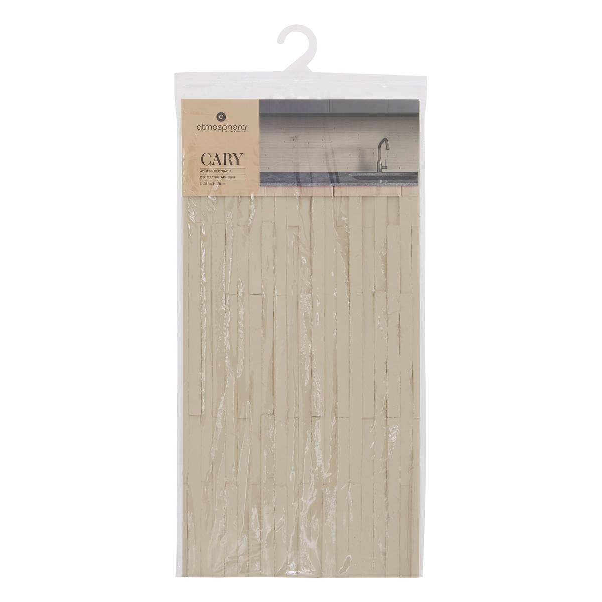 Sticker mural effet parement Cary Produits Stickers muraux