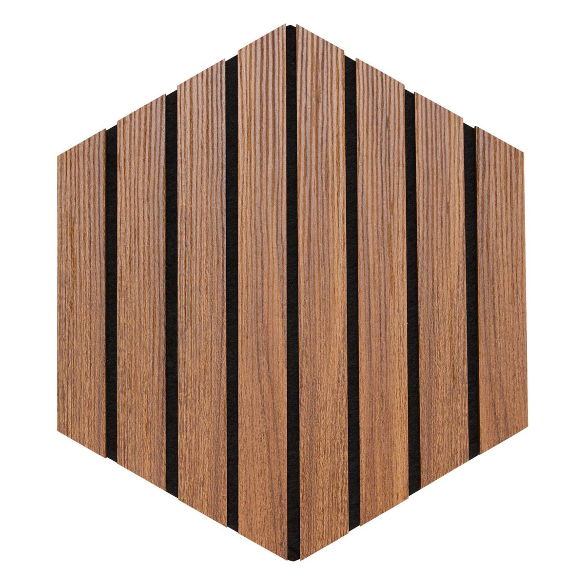 Lot de 3 panneaux d&eacute;coratifs tasseaux bois Colva Produits Panneaux muraux