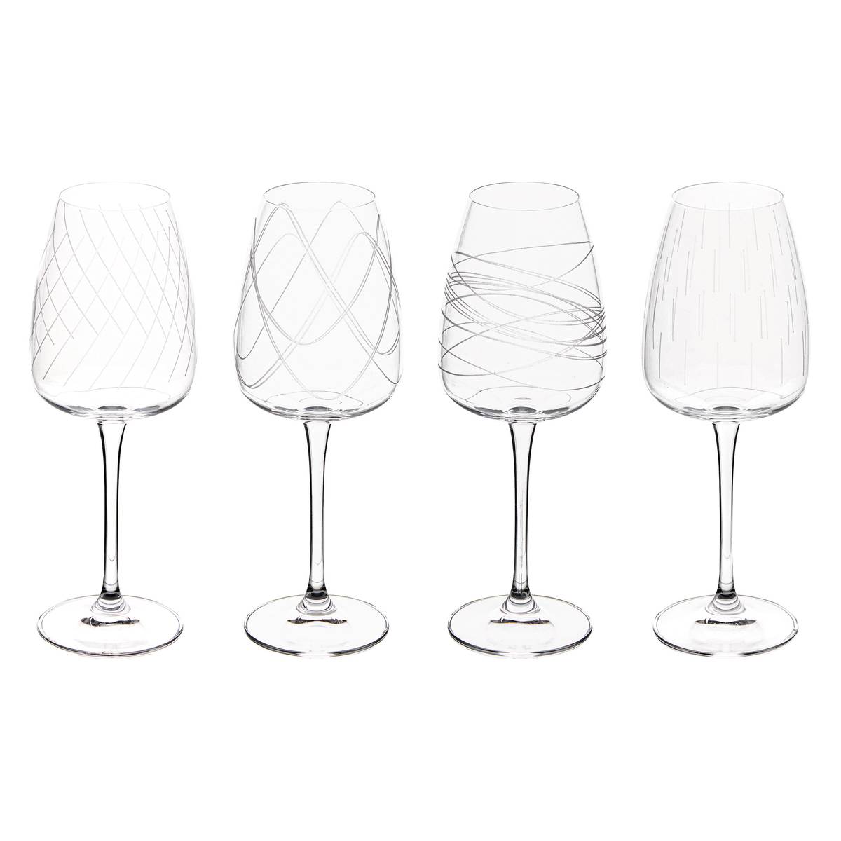Lot de 4 verres à vin Talia Verres, carafes Verres à vin