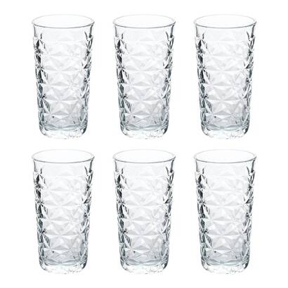 Lot de 6 gobelets hauts Juli'Eau Verres, carafes Verres &agrave; eau