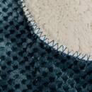 Plaid flanelle effet sherpa Lyno Coussins, plaids Plaids
