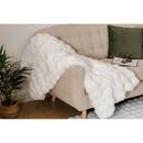 Plaid fausse fourrure 3D Zephy Coussins, plaids Plaids fausse fourrure