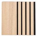 Lot de 3 panneaux décoratifs tasseaux bois Colva Produits Panneaux muraux