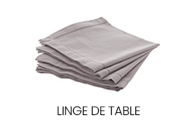 Linge de table