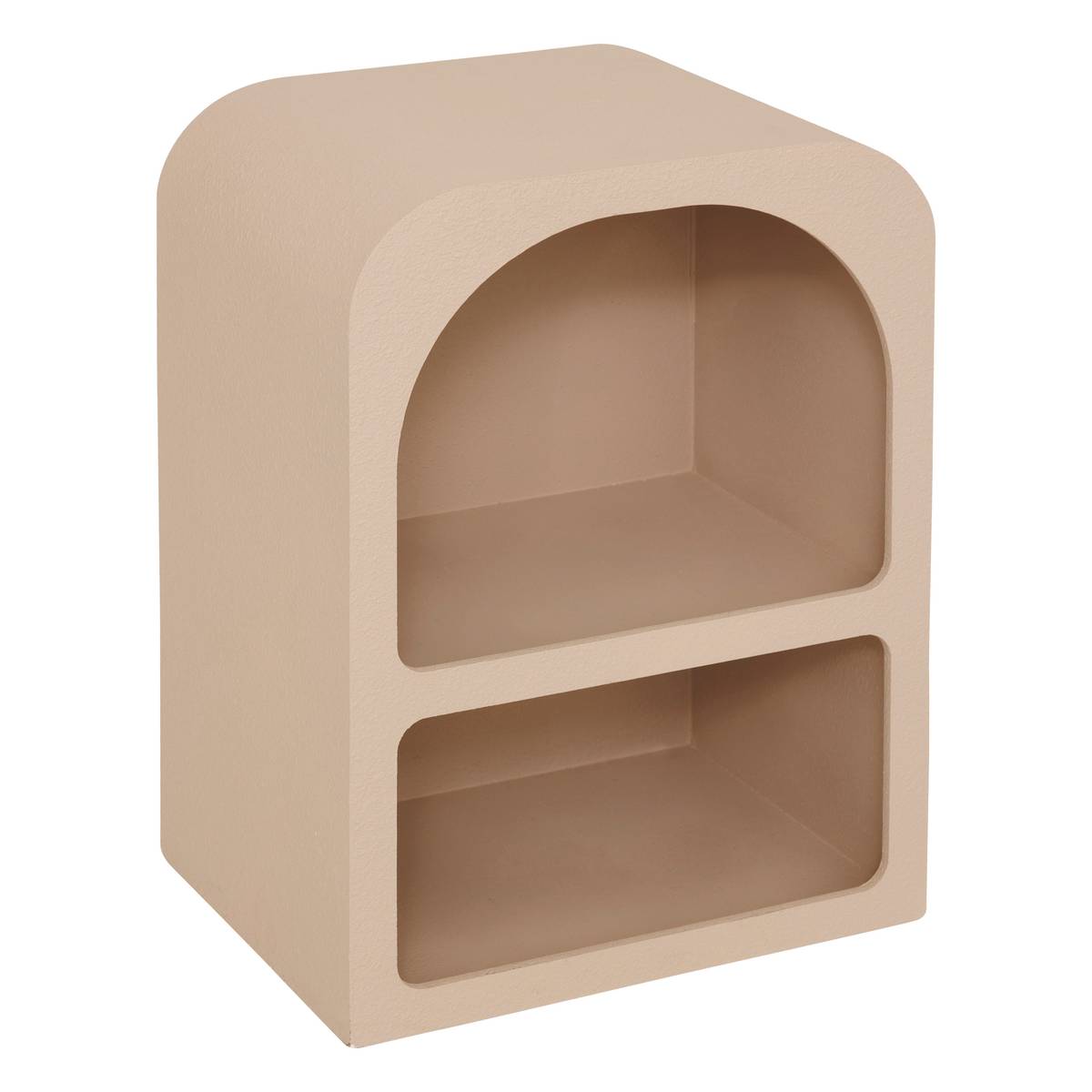 Comodino "Soleya" Beige Medio, 40x30 cm Beige