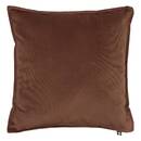 Cuscino "Lilou" Marrone Tonka, 45x45 cm Marrone