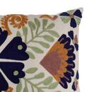Cuscino "Hary" Multicolore, 50x30 cm Blu / Arancione / Verde
