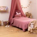 Completo letto per bambini "Lili" 2 pezzi, 140x200 cm, Rosa Antico Rosa intenso