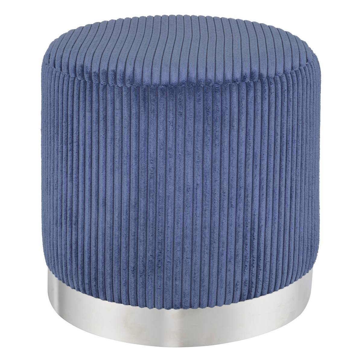 Pouf "Sylia" Blu inchiostro Blu