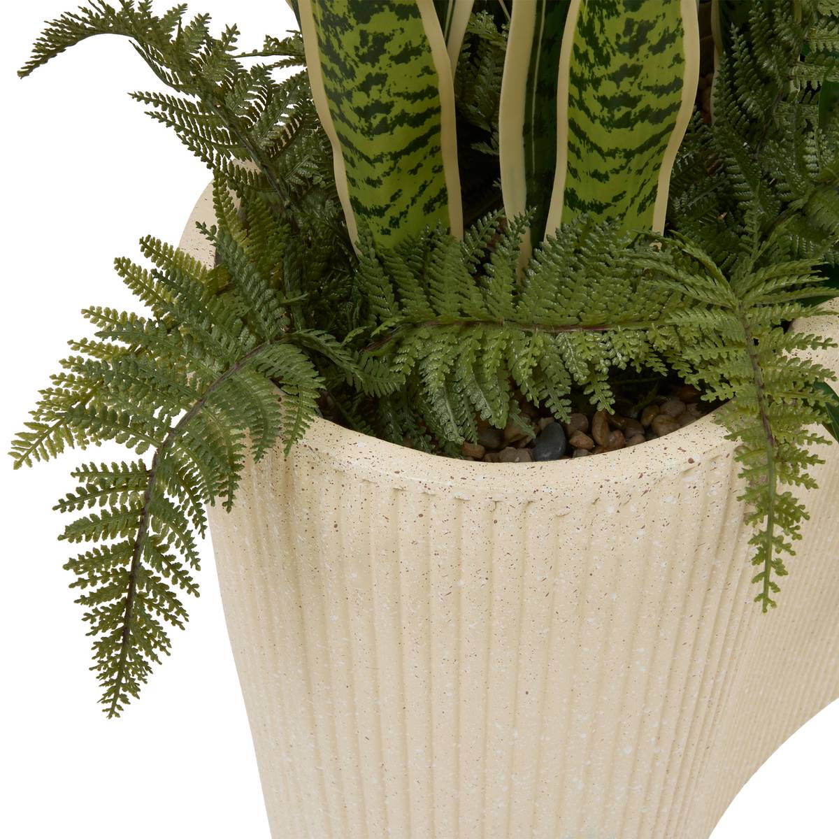 Pianta artificiale in vaso "Sky" 80x30 cm Verde