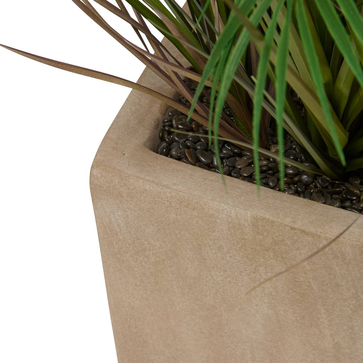 Palma artificiale in vaso "Wonj" h.142 cm Beige