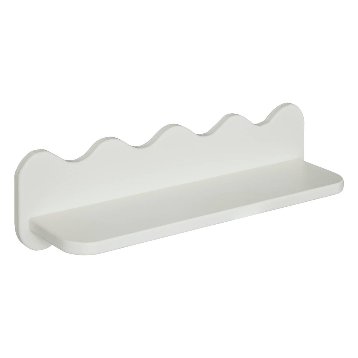 Mensola da parete "Salina" Bianco, 53x15 cm Bianco