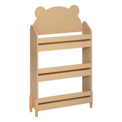 Libreria per bambini "dolcezza" beige, 61,5x100 cm