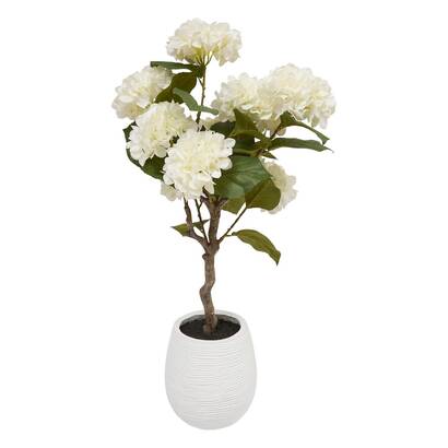Fiori artificiali in vaso "mika" h.100 cm