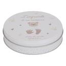 Set impronta con peluche "Aniel" Beige Rosa