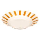 Set di 6 piatti fondi "Cheri" Porcellana, D.20,2 cm, Giallo Giallo