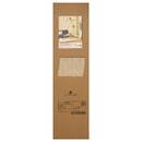 Pannello decorativo a listelli in legno "Colva" Effetto rovere chiaro, Sfondo greige, 240x60 cm Effetto rovere chiaro / Sfondo grigio
