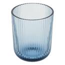 Set di 6 bicchieri bassi "Ema" Vetro, Blu Blu